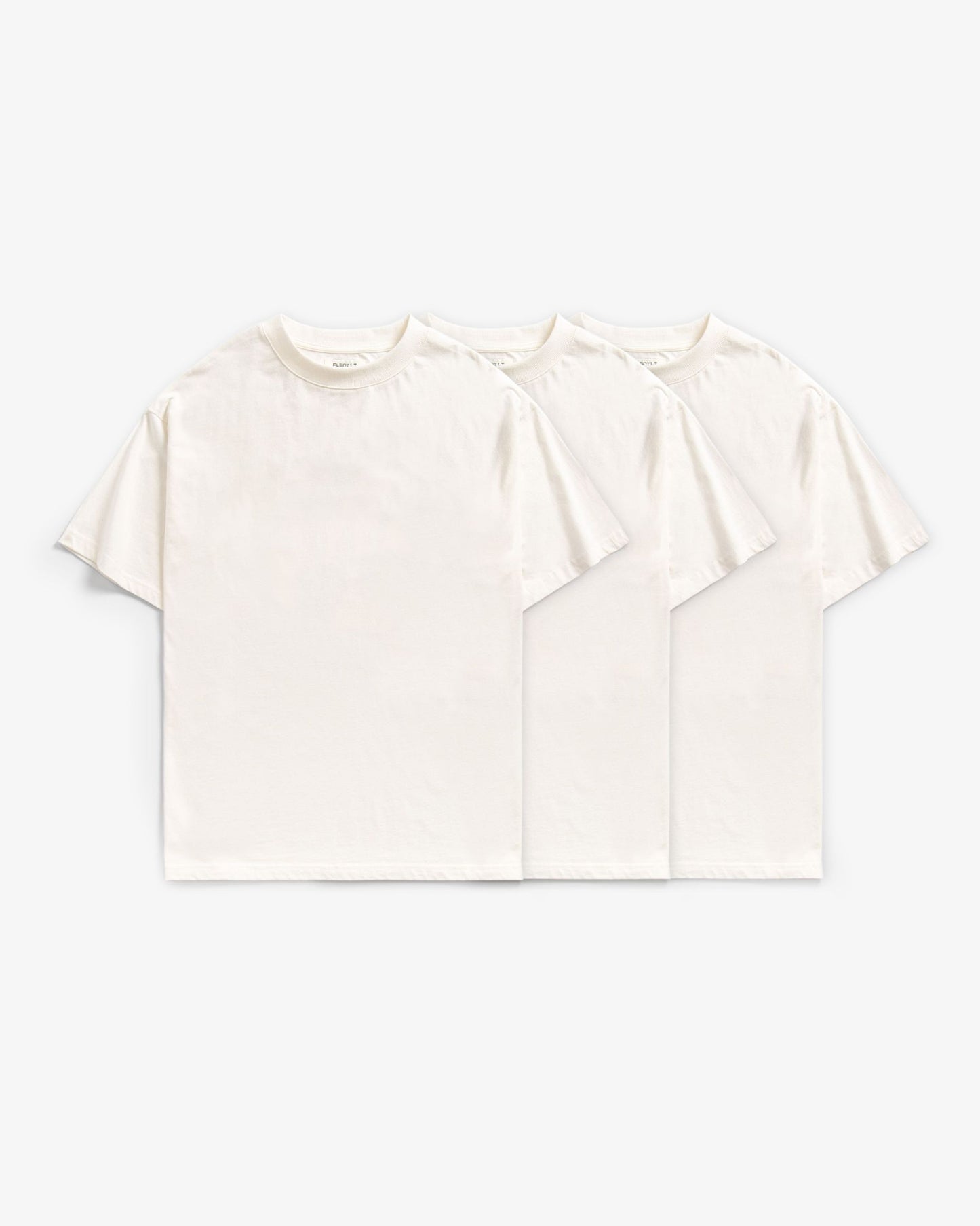 FLGNTLT EVERYDAY TEE 3 PACK - CREME