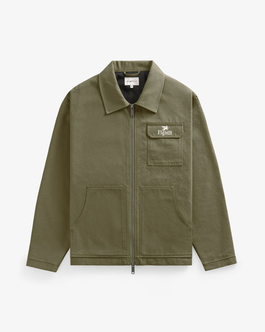 FLGNTLT OLIVE WORK JACKET