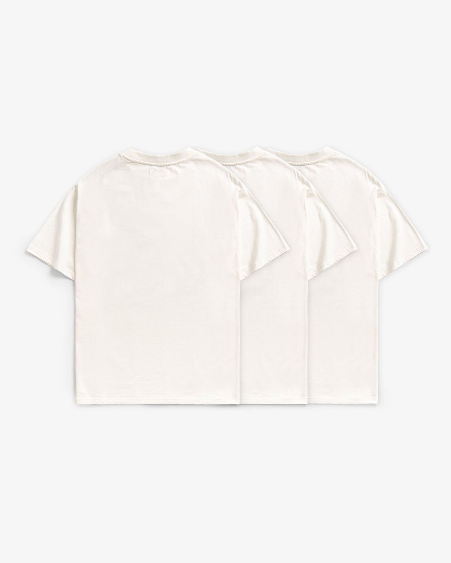 FLGNTLT EVERYDAY TEE 3 PACK - CREME