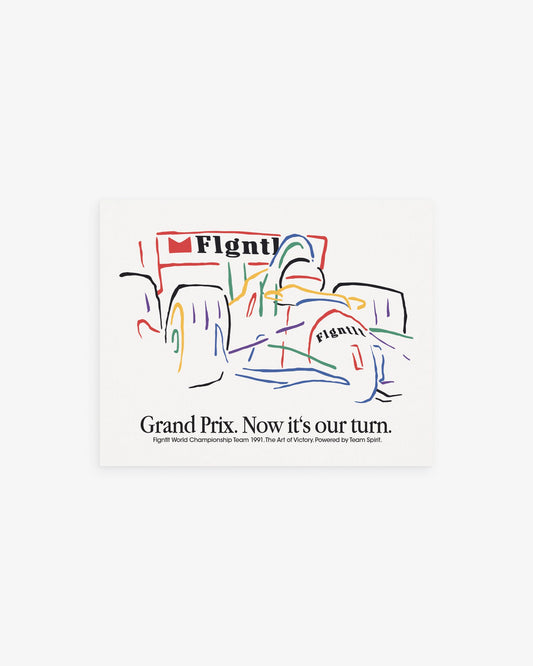 SPORTS WHITE ARTPRINT