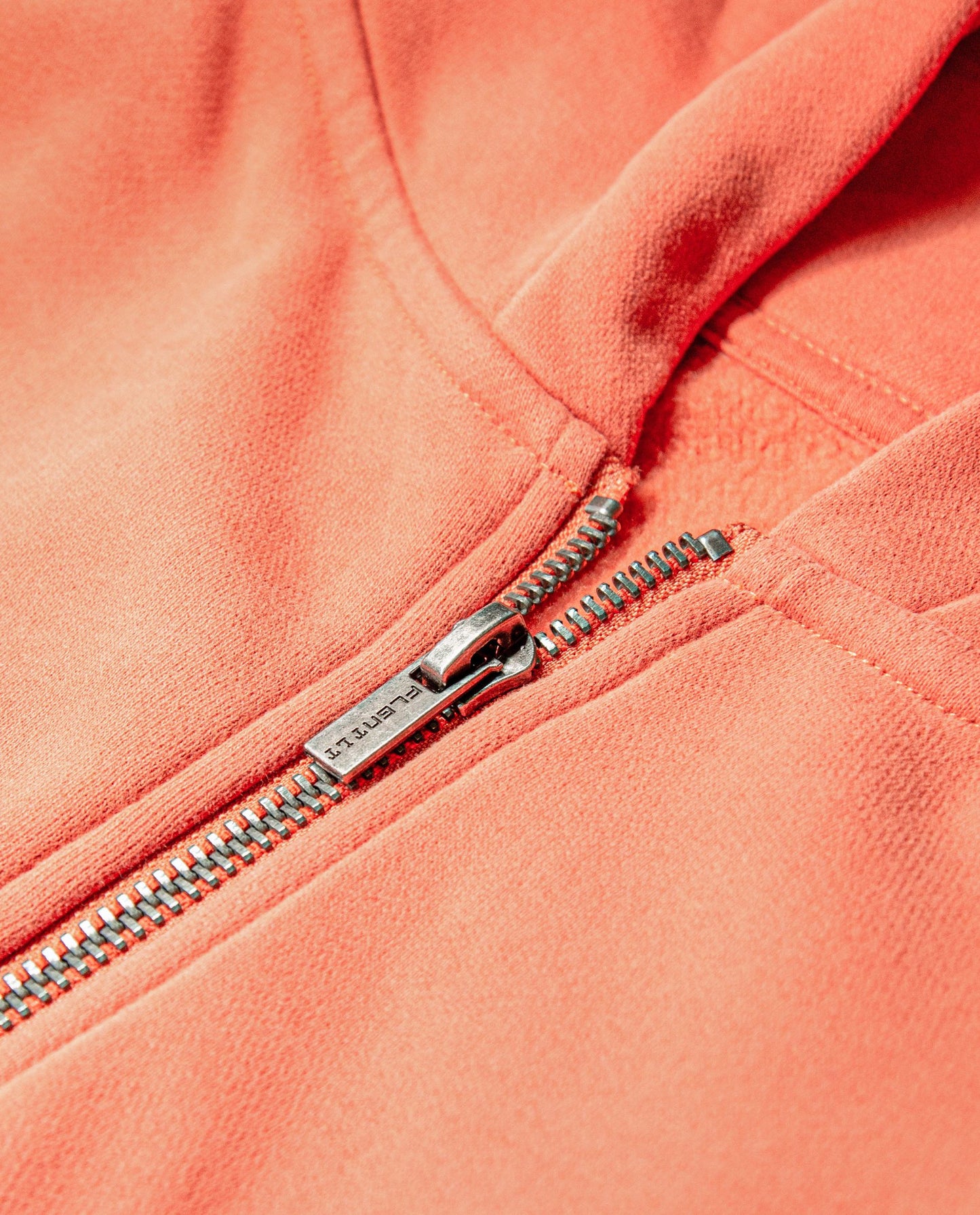 Flgntlt Spray Paint Salmon Zip Hoodie