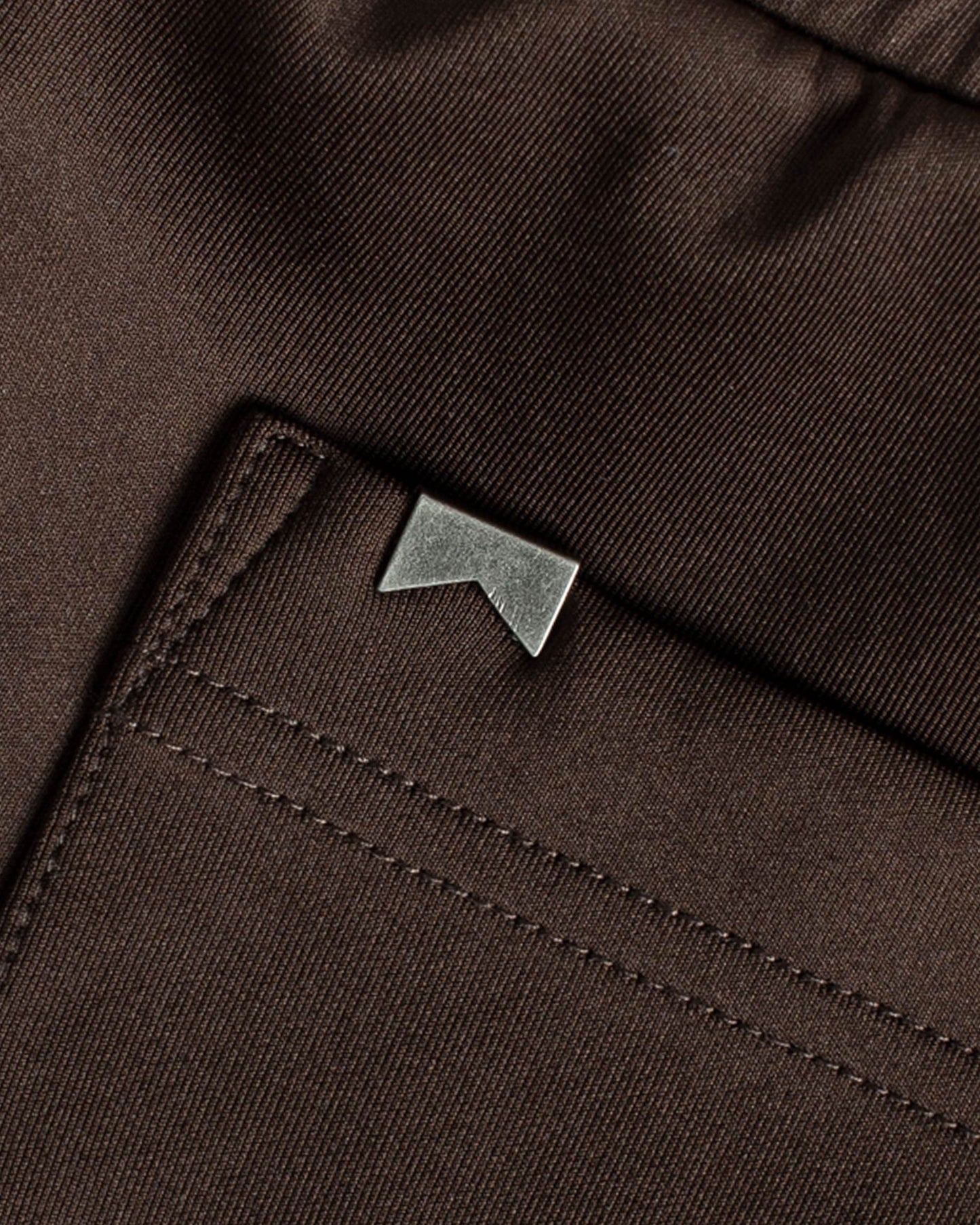 OUD WOOD PLEATED TRACK PANTS