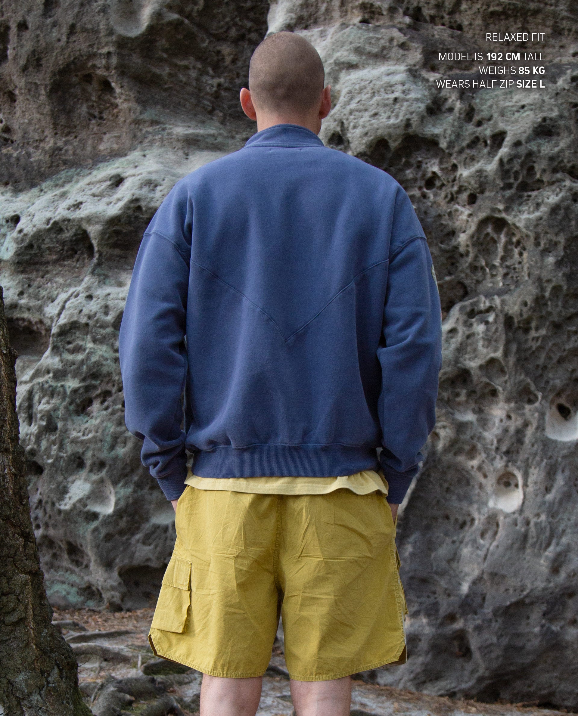 FLGNTLT GLACIER HALFZIP HOODIE