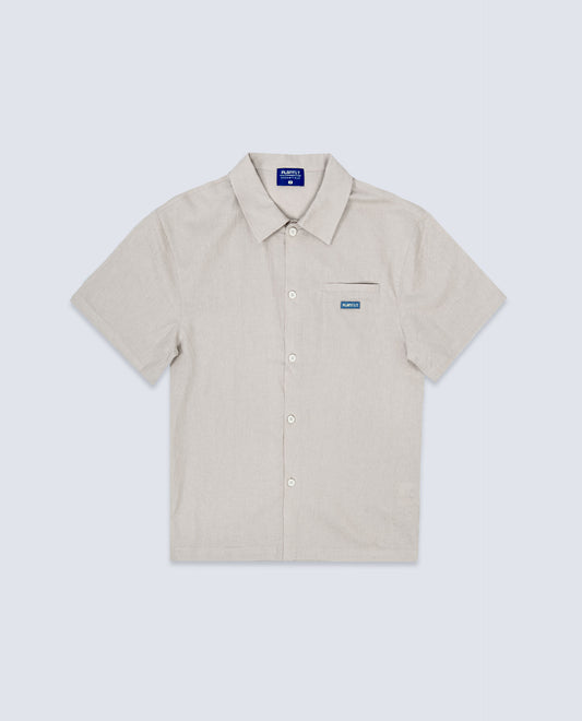 BEACH BUTTON UP SHIRT