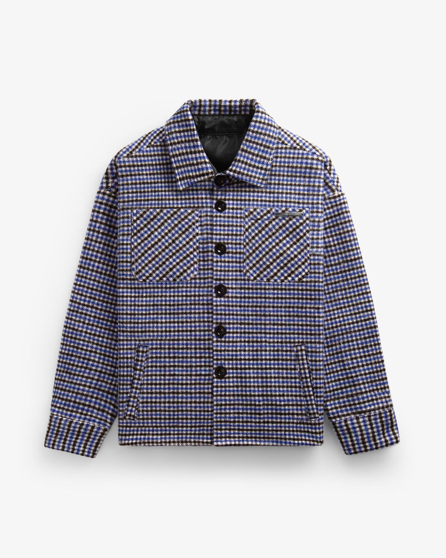 PEPITA BLUE FLANNEL