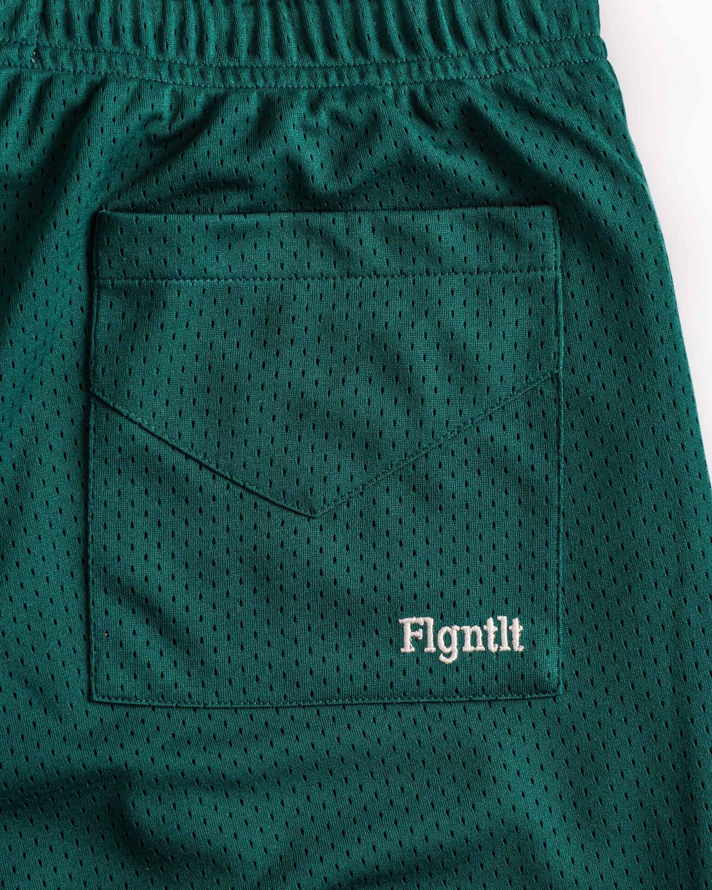 FLGNTLT EVERGREEN MESH SHORTS