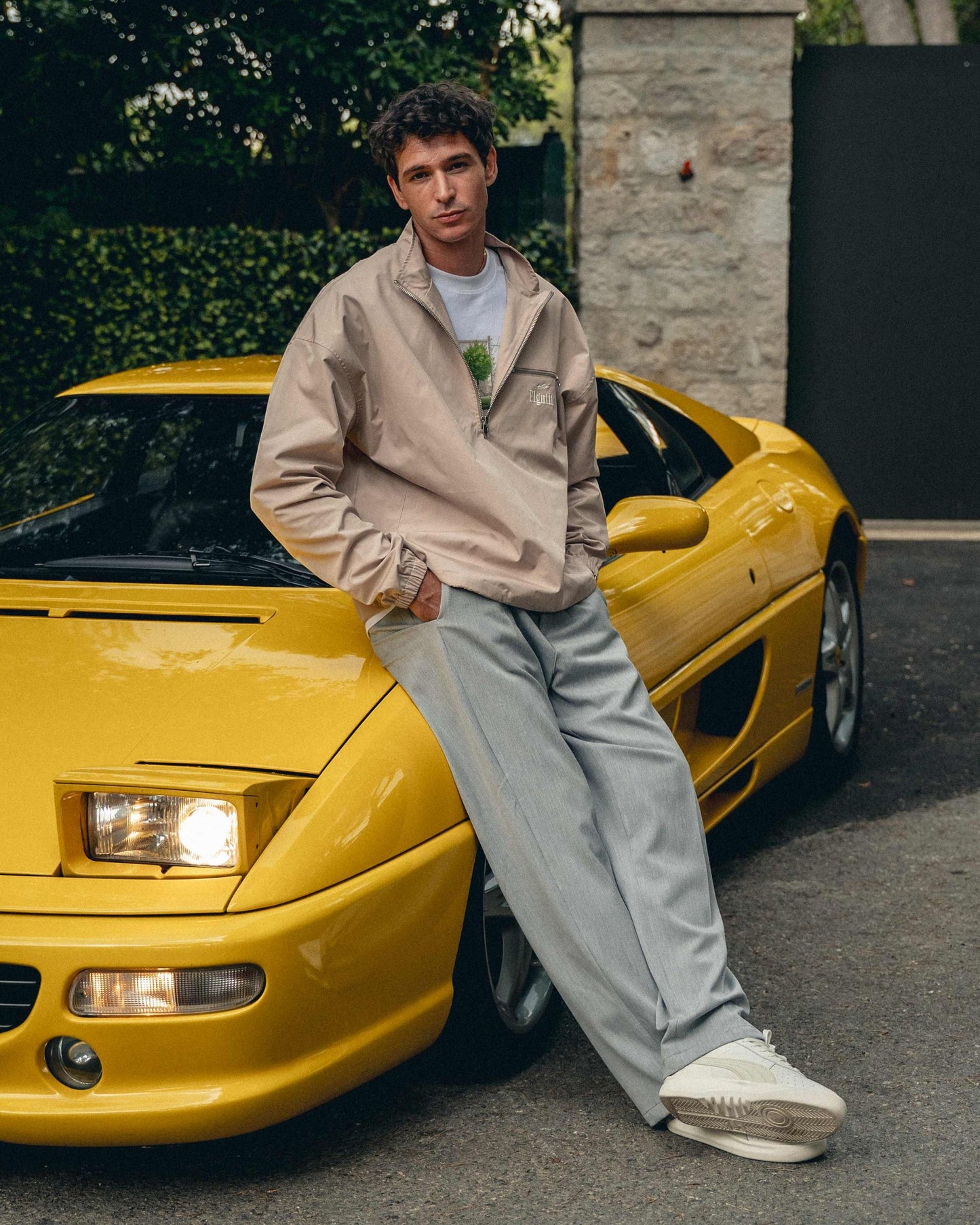 EMBLEM TRACK HALF ZIP