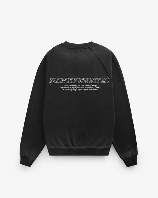 CREST RAGLAN SWEATER