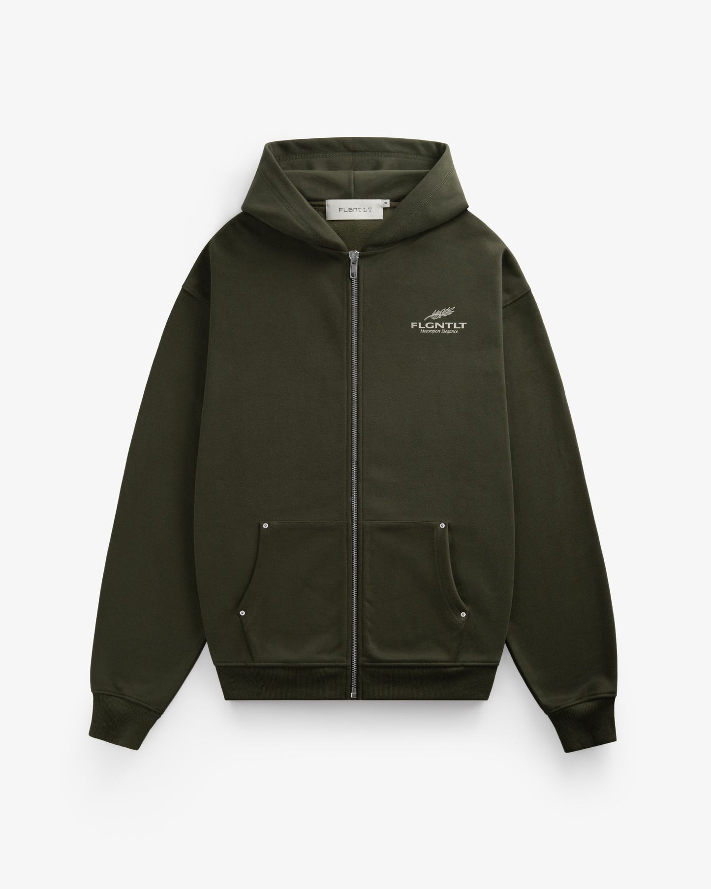 EMBLEM ZIP HOODIE