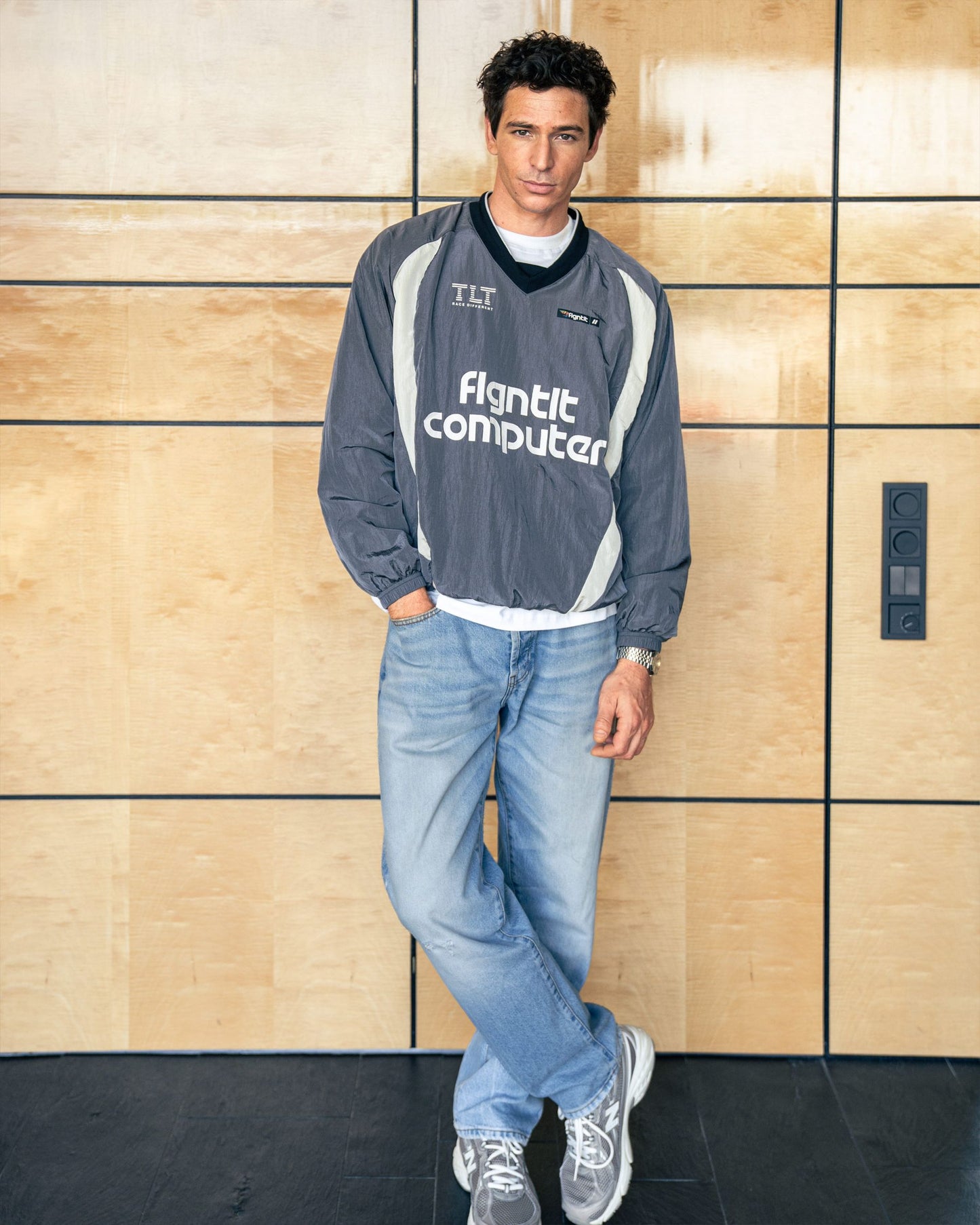 COMPUTER WINDBREAKER PULLOVER