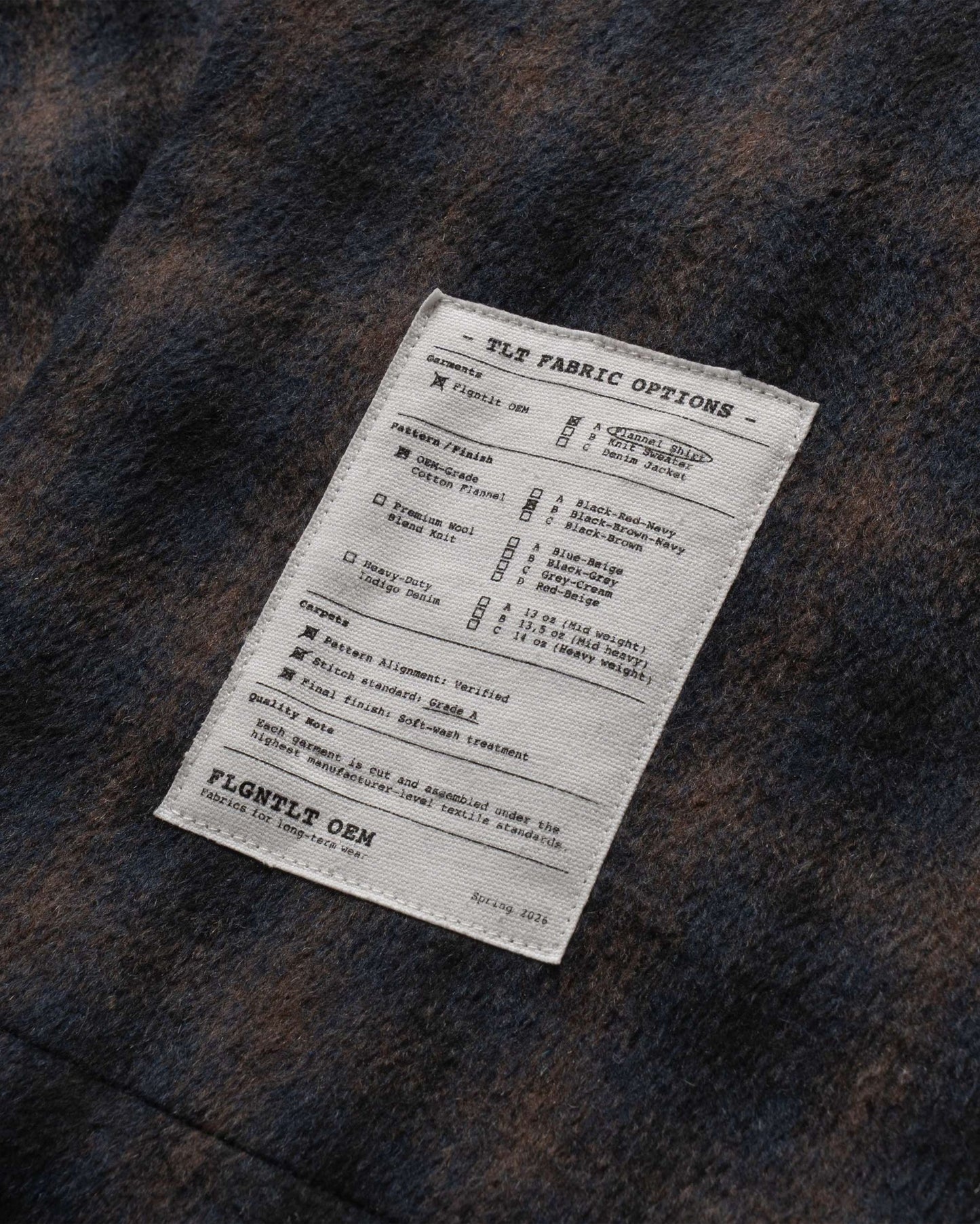 OEM+ FLANNEL SHIRT