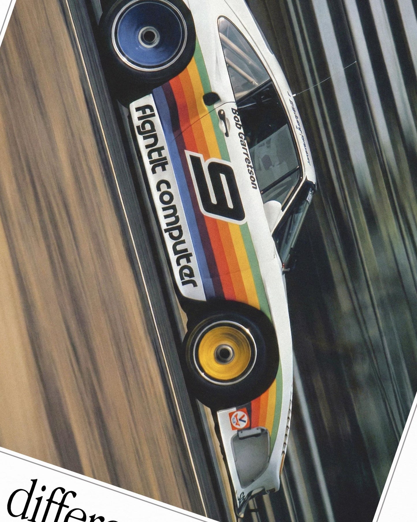 RACE DIFFERENT ARTPRINT