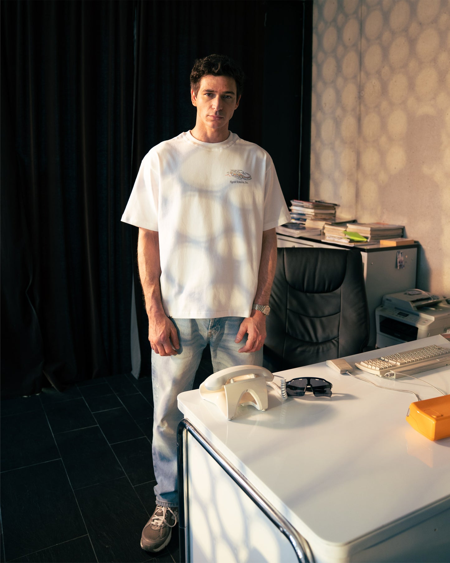 MOTION WHITE T-SHIRT