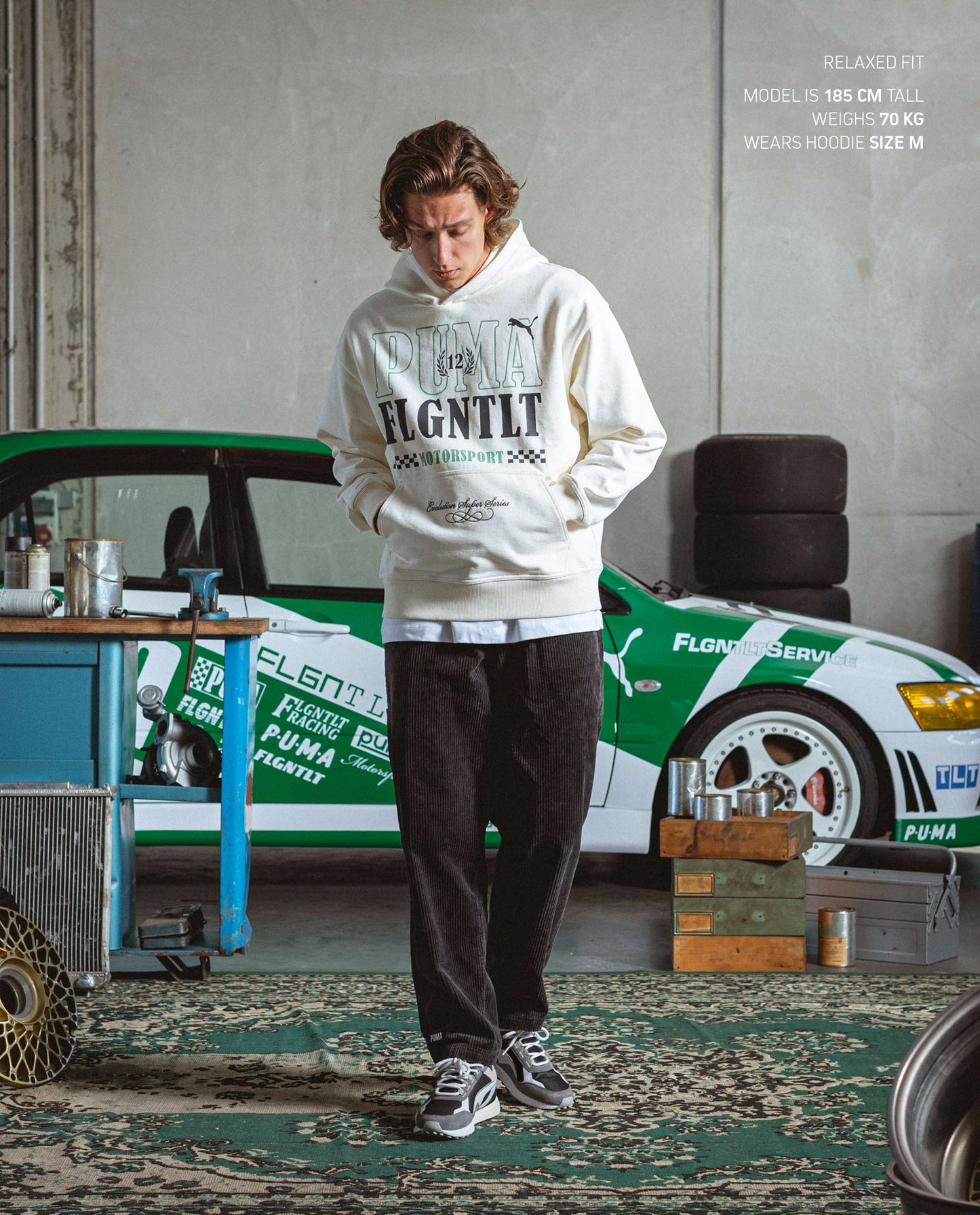 PUMA & FLGNTLT PRISTINE HOODIE