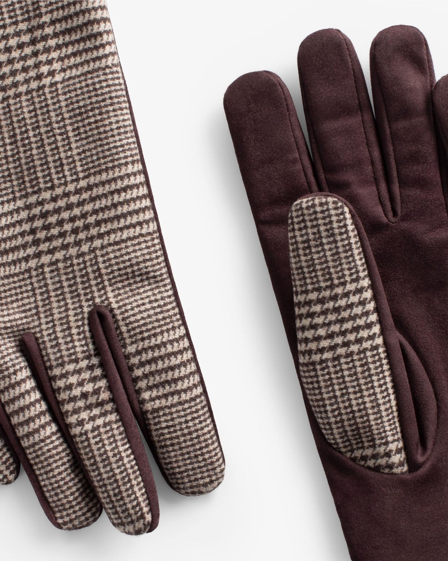 Rękawiczki skórzane z drewna oudowego