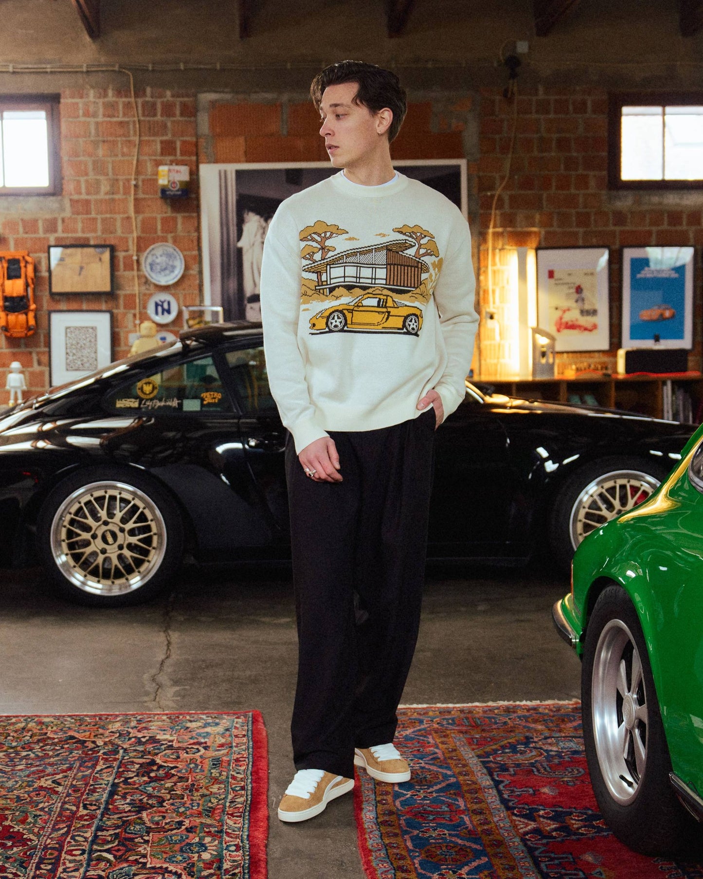 MID CENTURY KNIT SWEATER