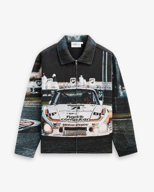 COMPUTER JACQUARD KNITTED JACKET