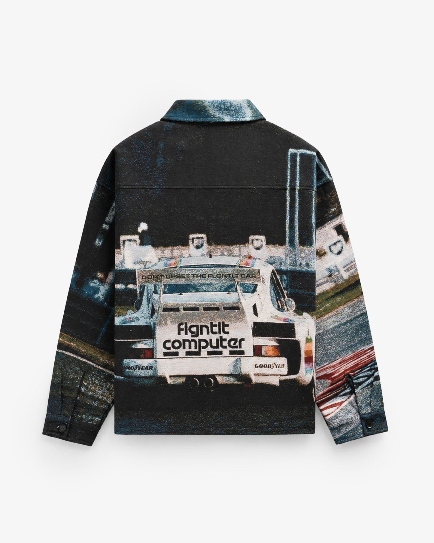 COMPUTER JACQUARD KNITTED JACKET