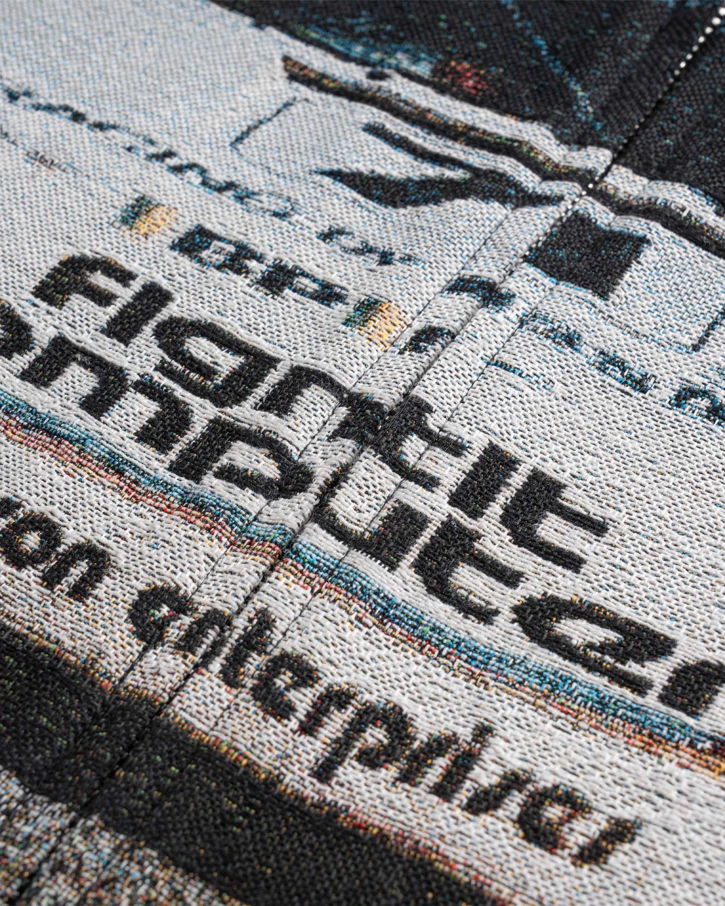 COMPUTER JACQUARD KNITTED JACKET