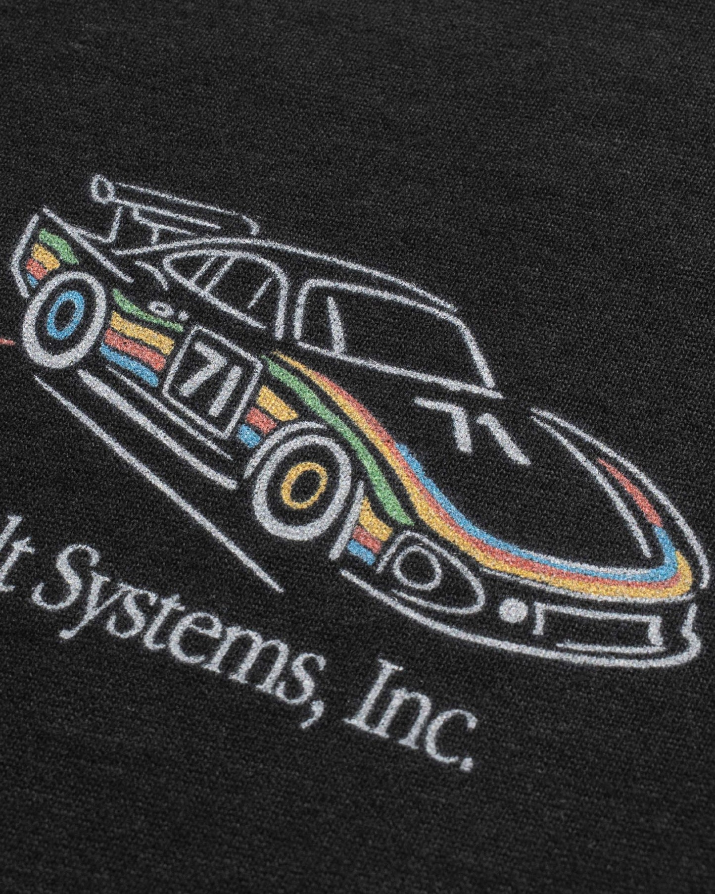MOTION VINTAGE BLACK T-SHIRT