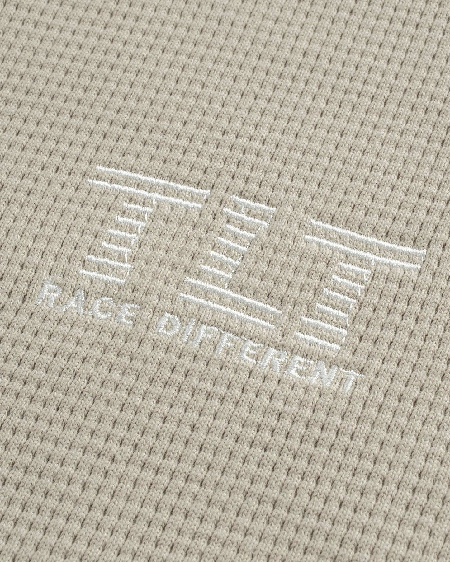 INTERFACE WAFFLE ZIP HOODIE
