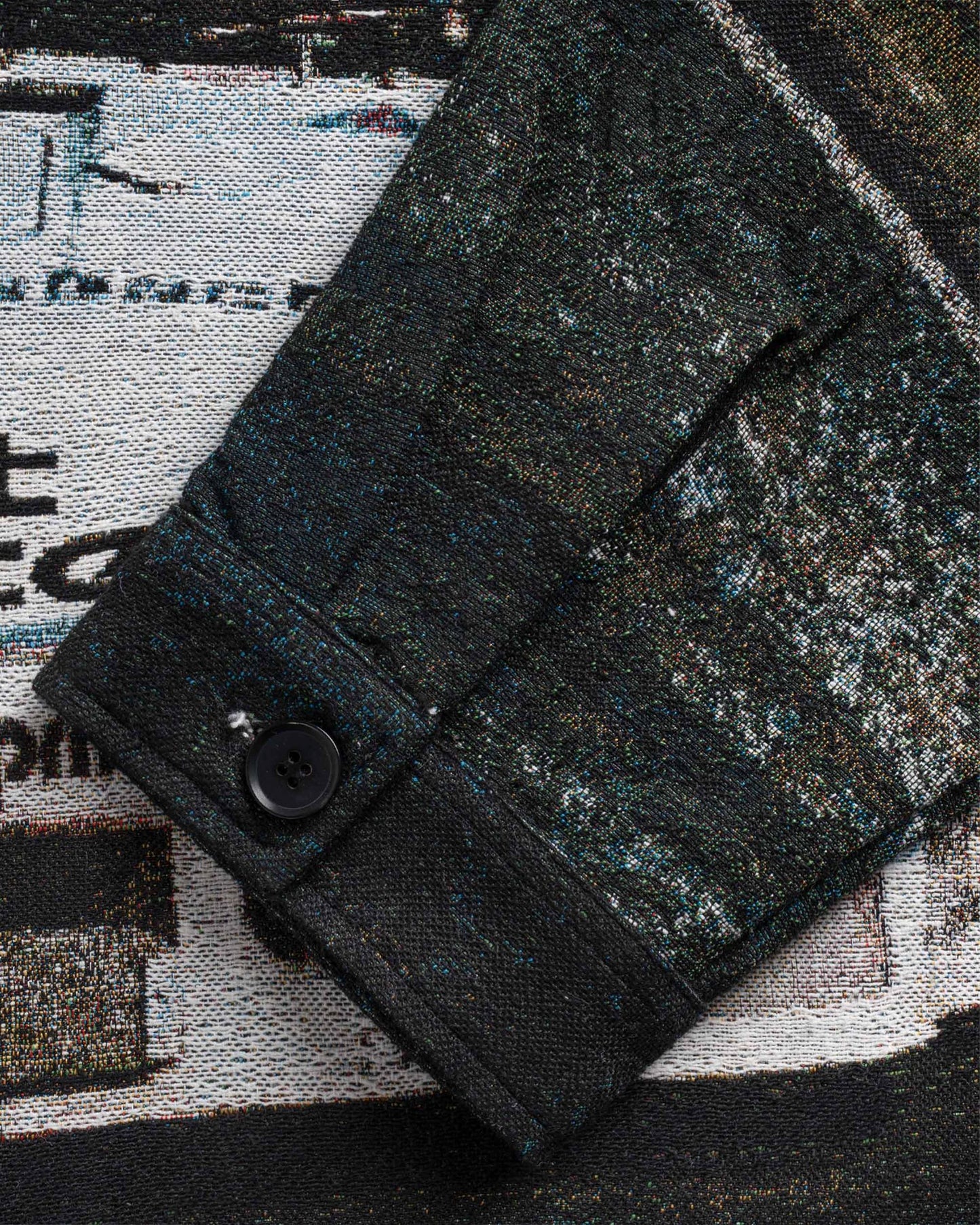 COMPUTER JACQUARD KNITTED JACKET