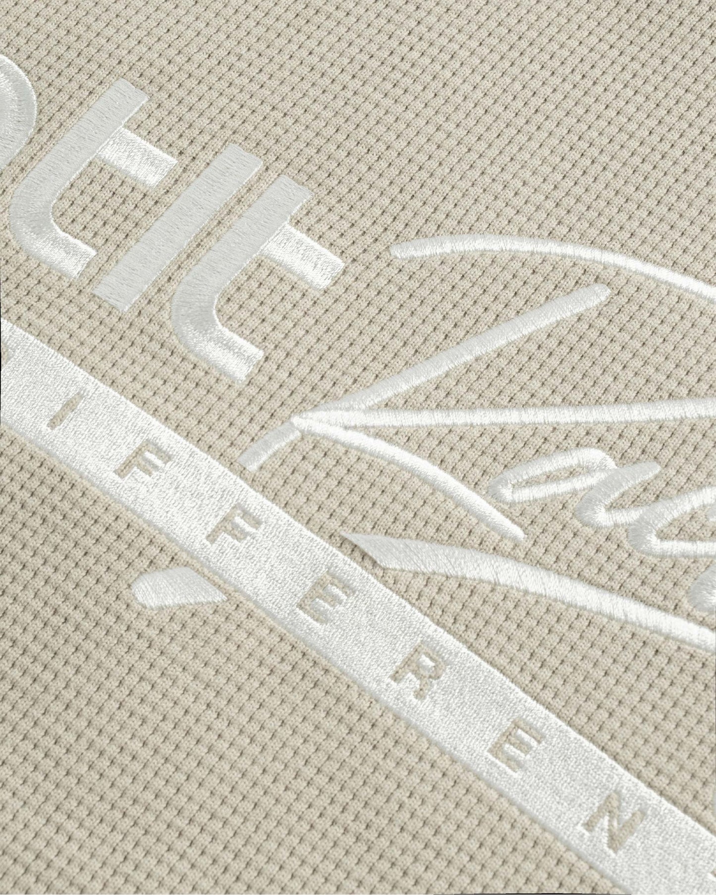 INTERFACE WAFFLE ZIP HOODIE